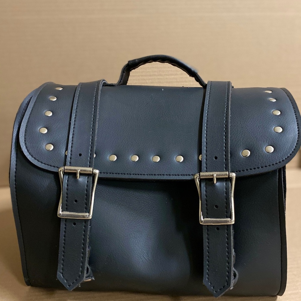 Motorcycle back rest bag.